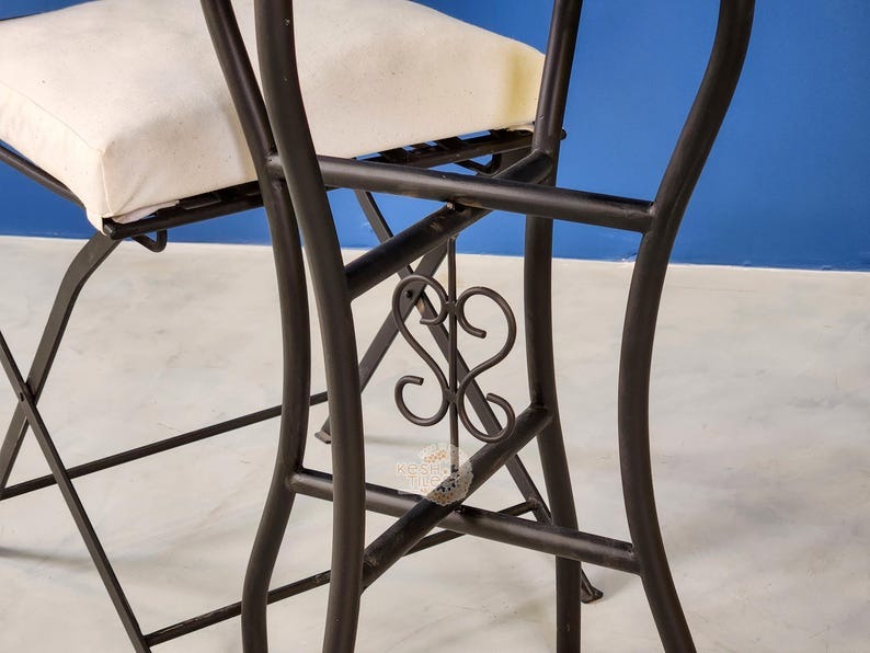 Granada - Lavender Mosaic Coffee Table, Round Moroccan Zellige Tile Table