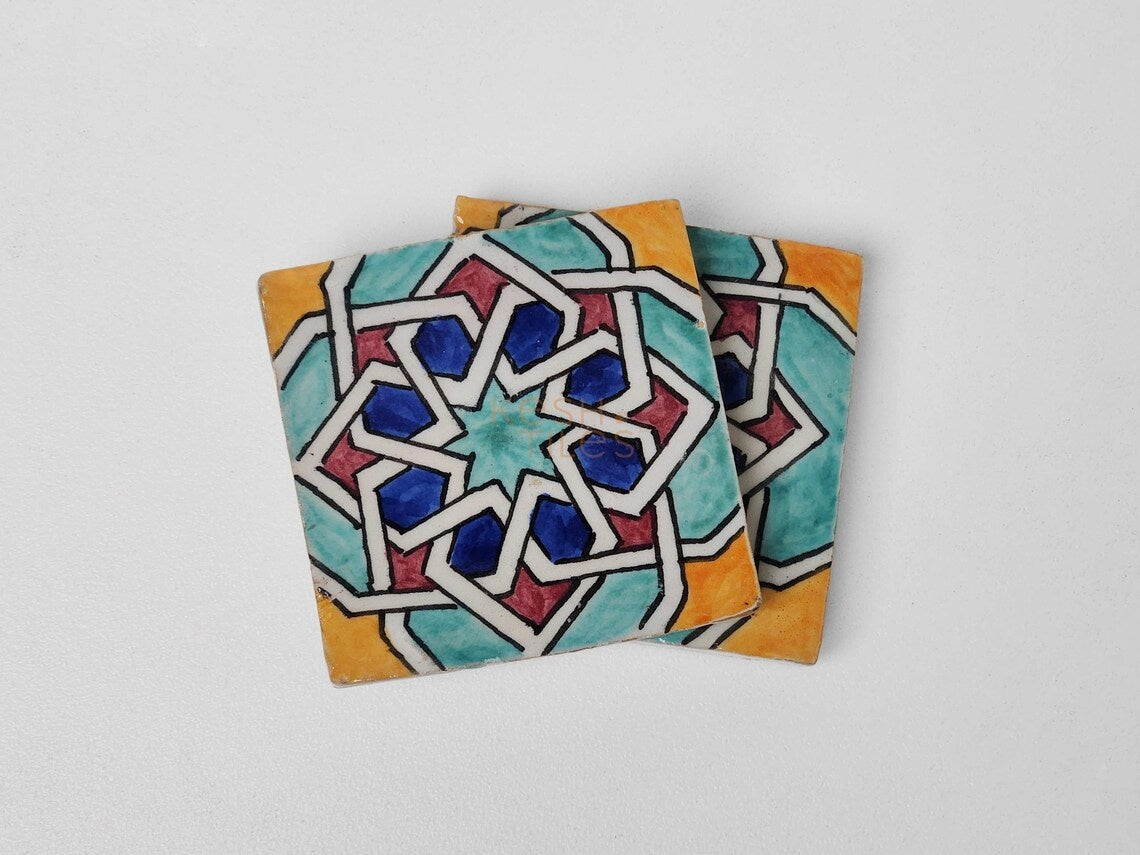Anajel Colorful Ceramic Tile 4x4
