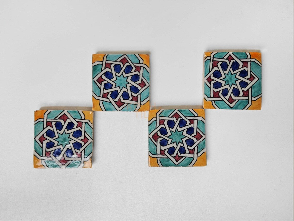 Anajel Colorful Ceramic Tile 4x4