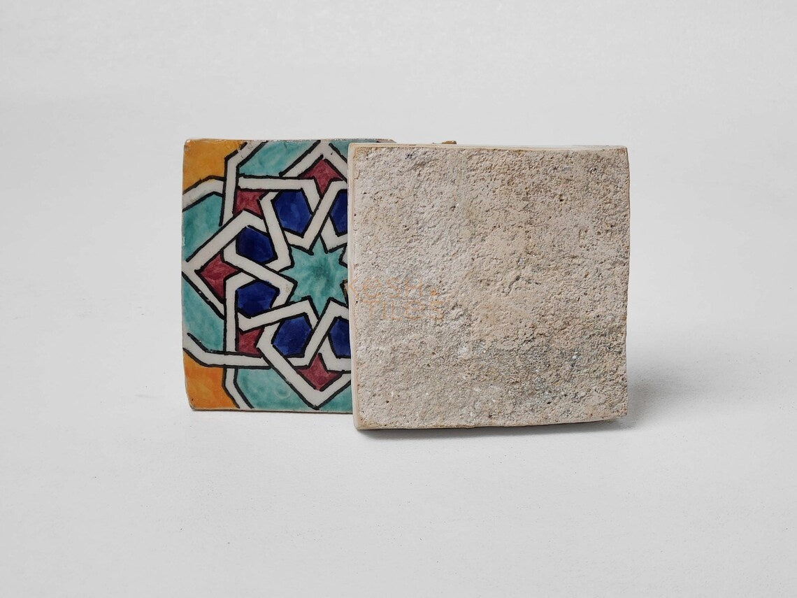 Anajel Colorful Ceramic Tile 4x4
