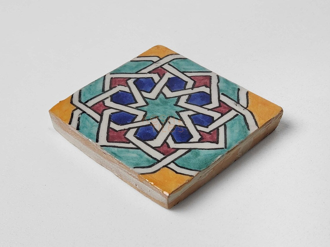 Anajel Colorful Ceramic Tile 4x4