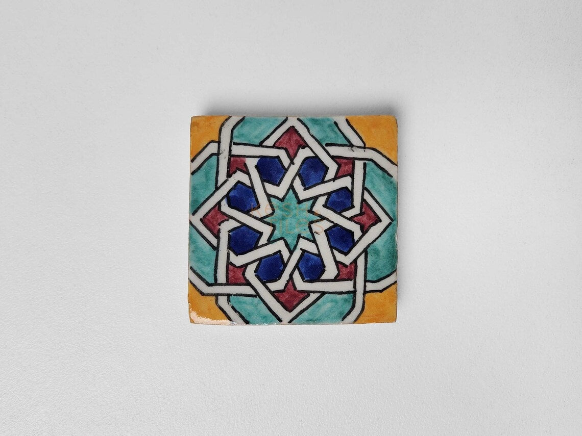 Anajel Colorful Ceramic Tile 4x4