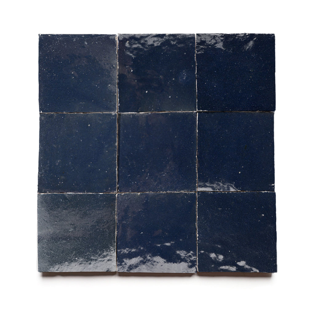 Bab El Lail 4x4 Square Zellige Tile