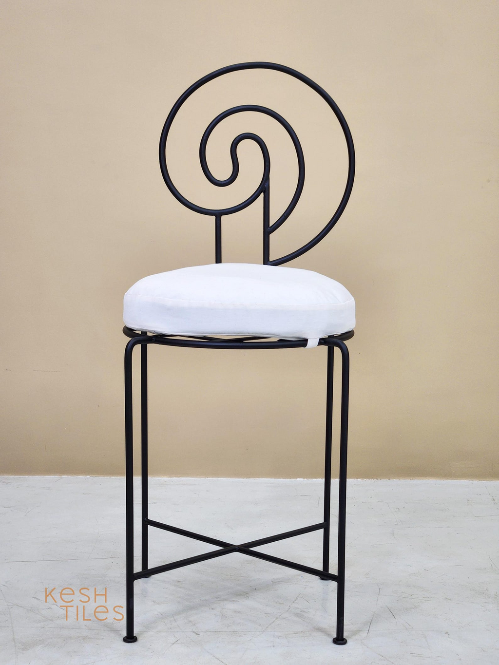 Set Of SPIRAL IRON CHAIRS