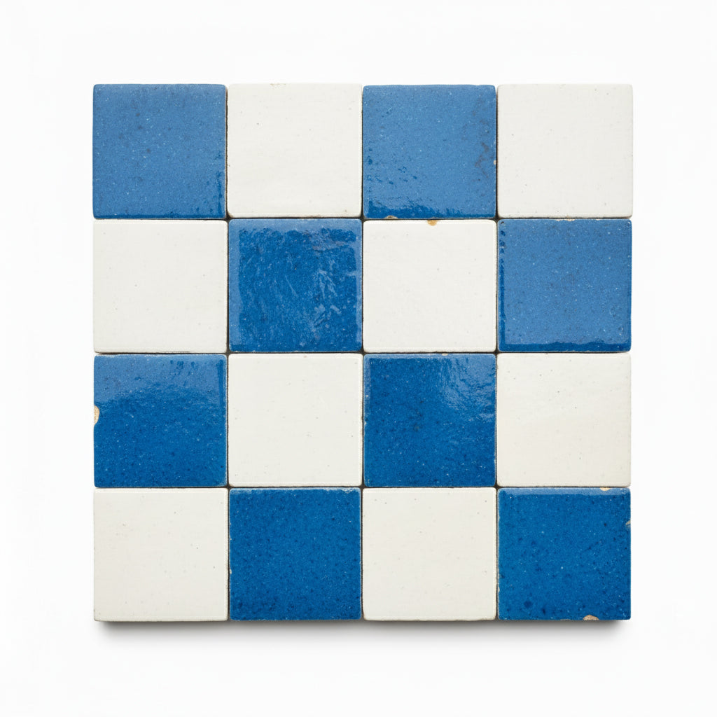 Fajr 2×2 Checkerboard Zellige Tile