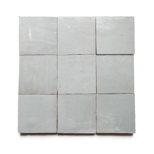 Fez Stone 4x4 Gray Square Zellige Tile