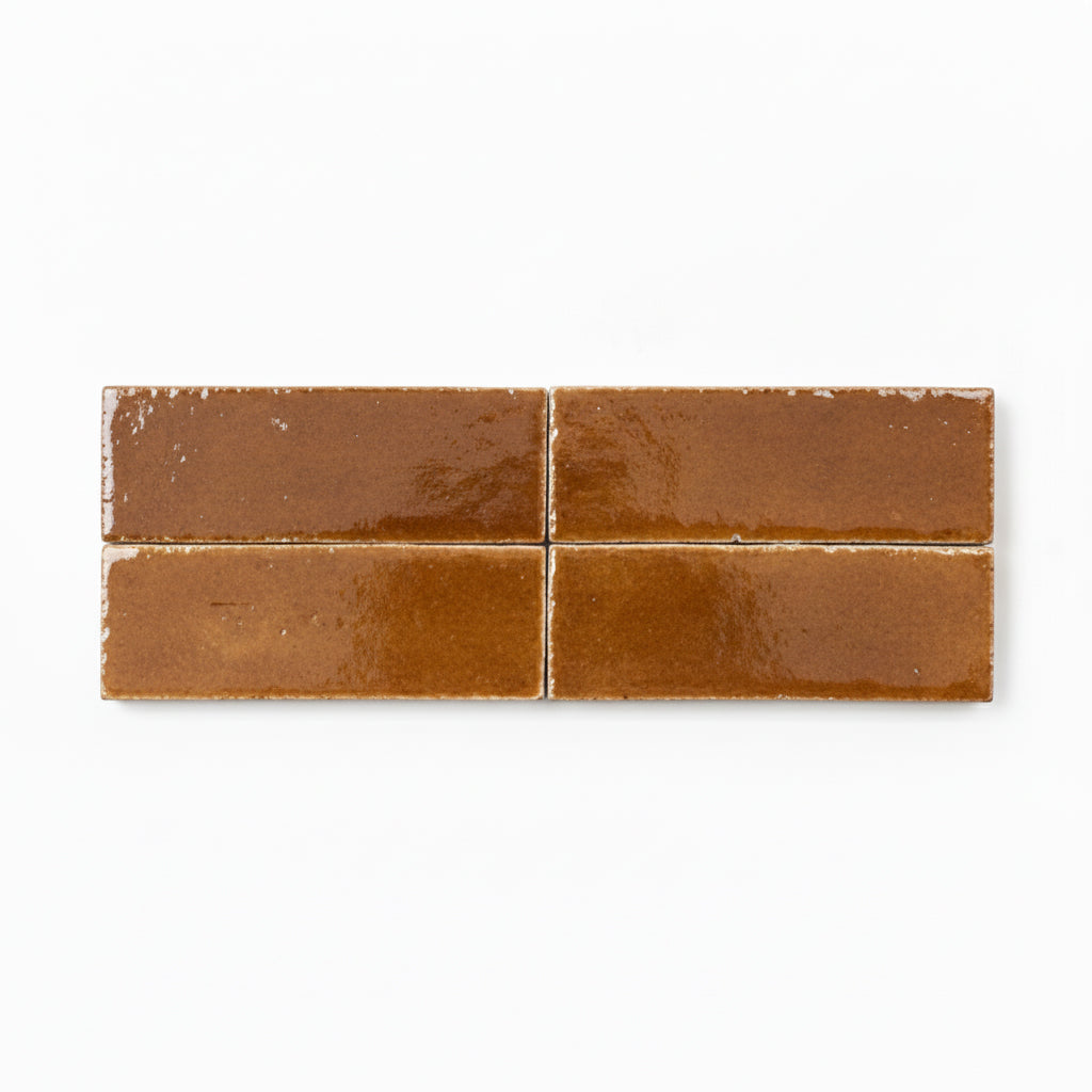 Henna 2x6 Brown Bejmat Zellige Tile