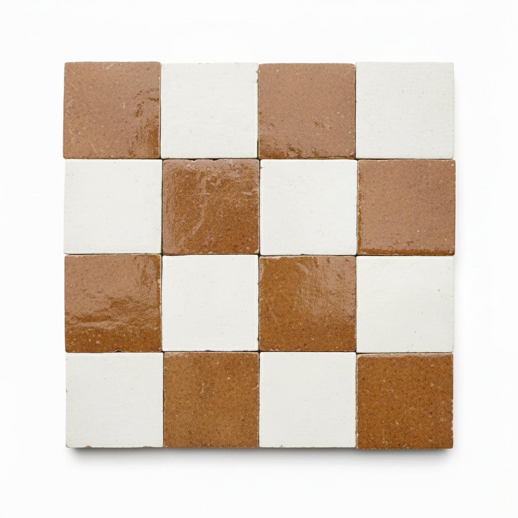 IKTI Checkerboard 2×2 Zellige Tile
