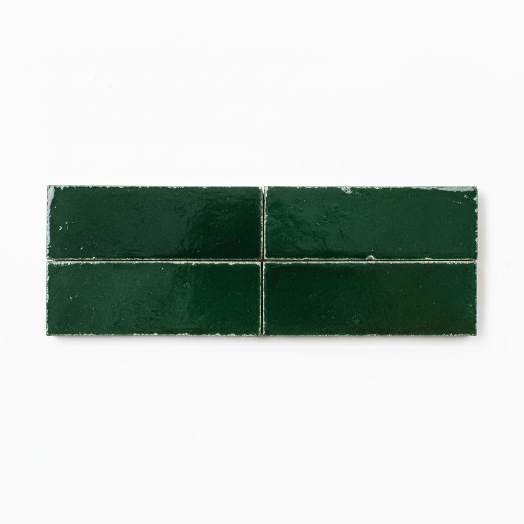 Juniper 2x6 Green Bejmat Zellige Tile