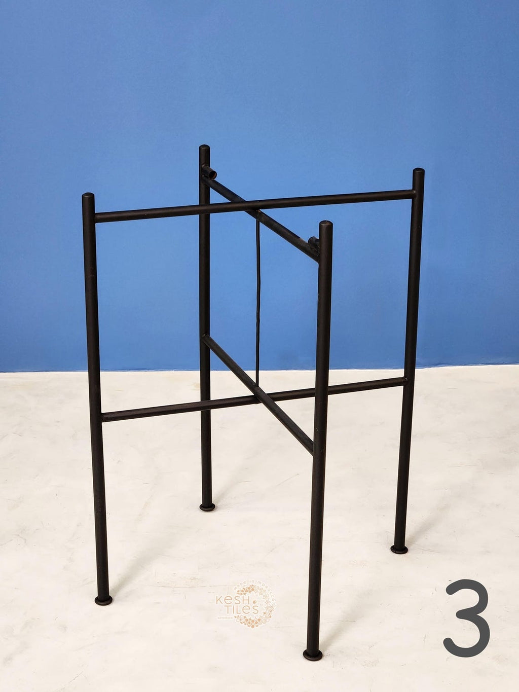 Tanirt - Green Mosaic Coffee Table, Handmade Moroccan Tile Table