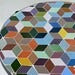 Atlas - Custom Mosaic Side Table, Handmade Geometric Tile Table