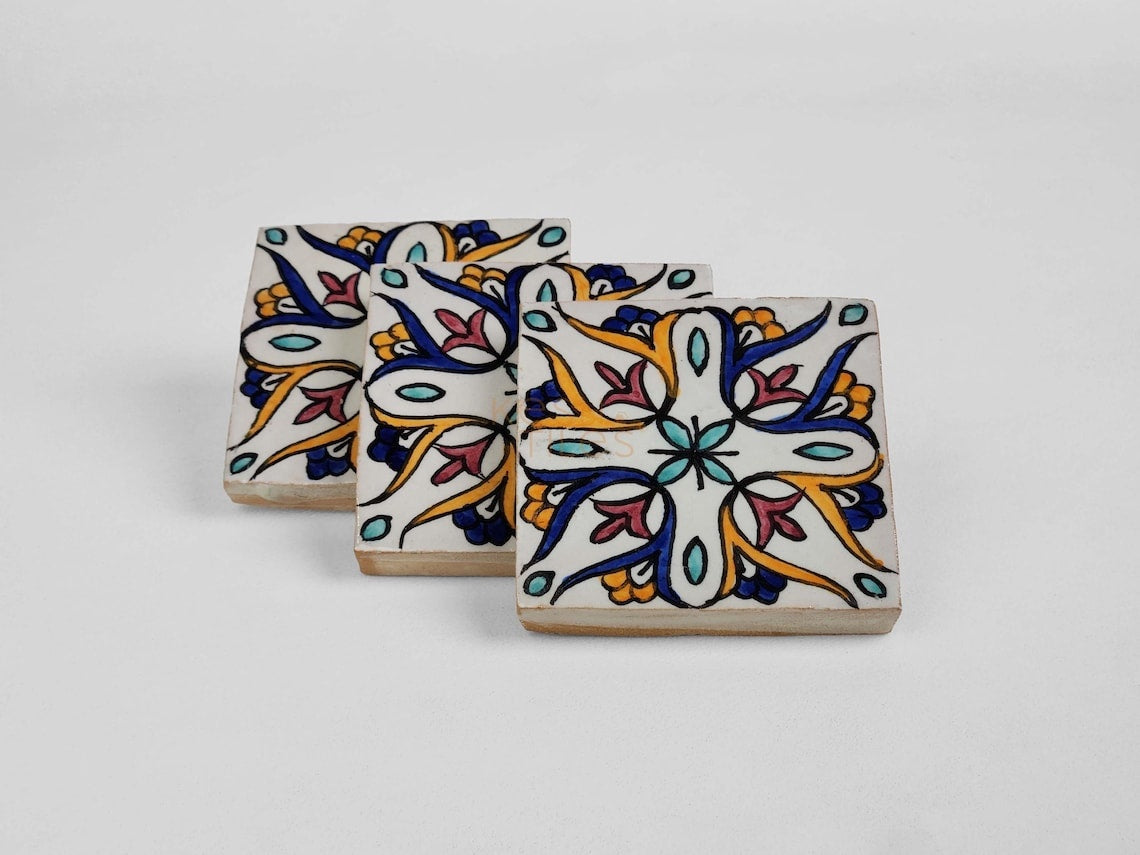 Ranim Colorful Ceramic Tile 4x4