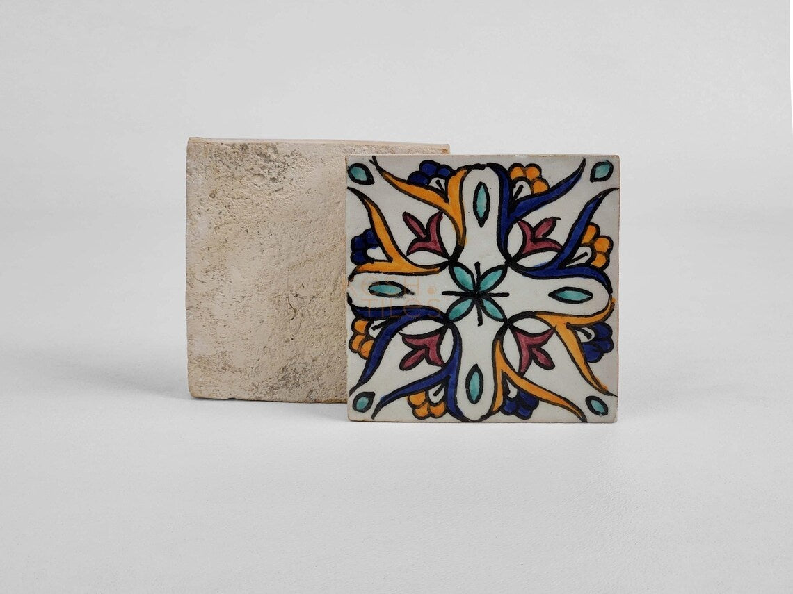 Ranim Colorful Ceramic Tile 4x4