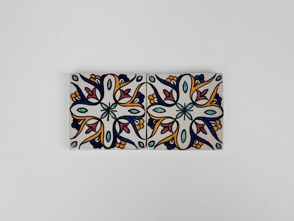 Ranim Colorful Ceramic Tile 4x4