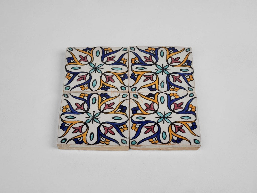 Ranim Colorful Ceramic Tile 4x4