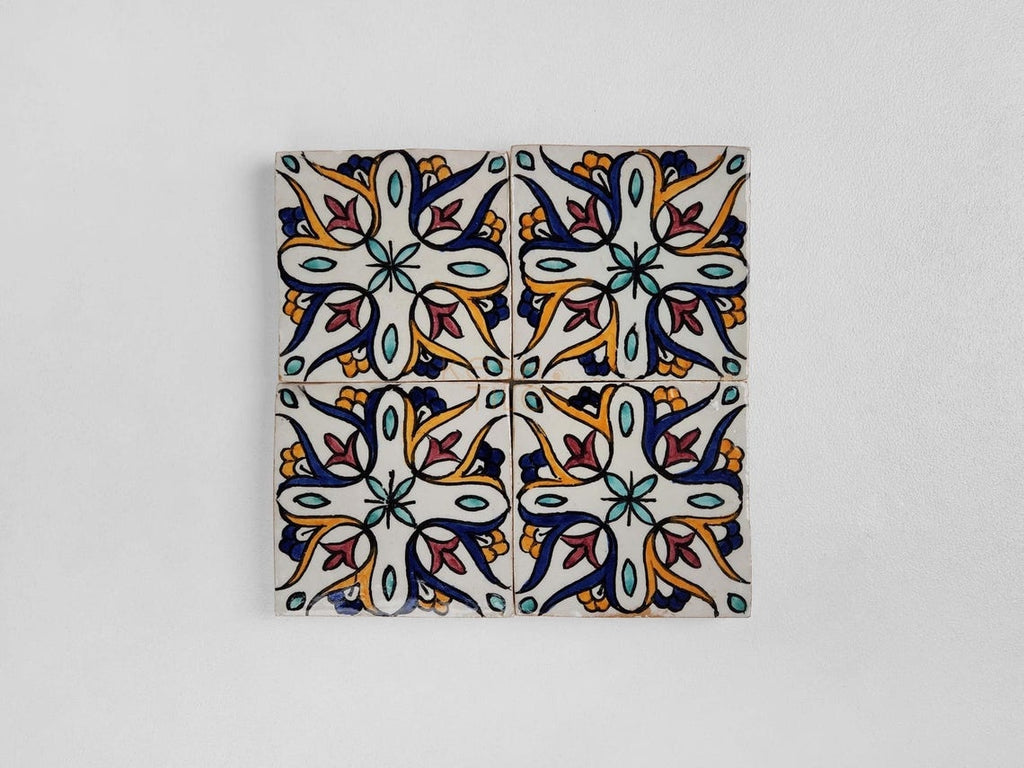 Ranim Colorful Ceramic Tile 4x4