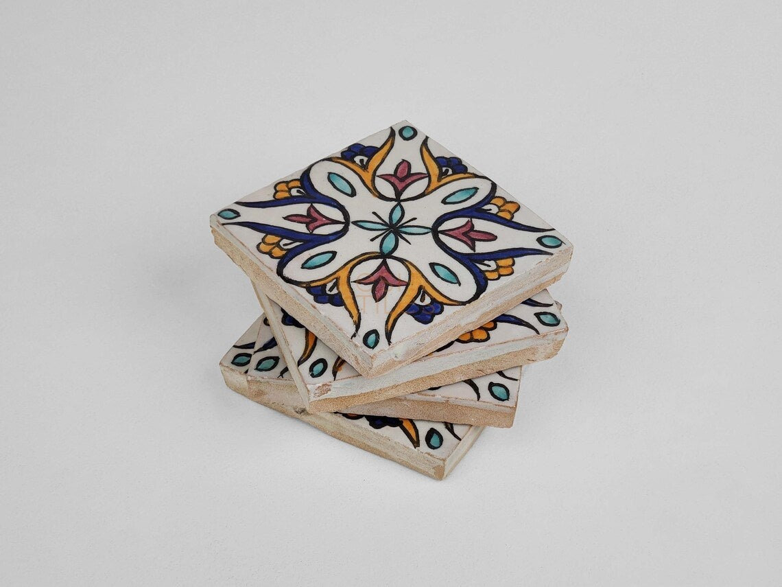 Ranim Colorful Ceramic Tile 4x4