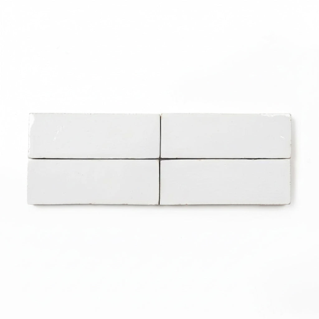 Riad  2x6 White Bejmat Zellige Tile