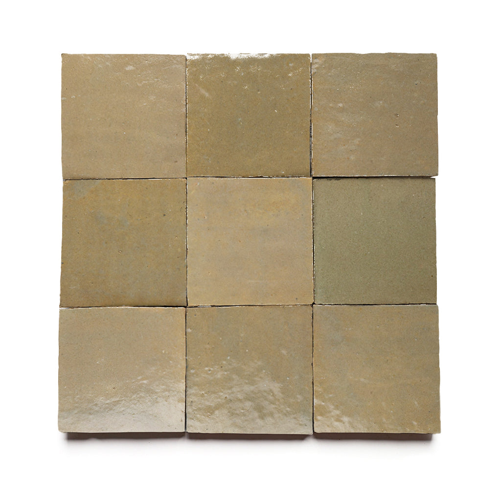 Vine Rimal Rimal 4x4 Square Zellige Tile – Zelligery
