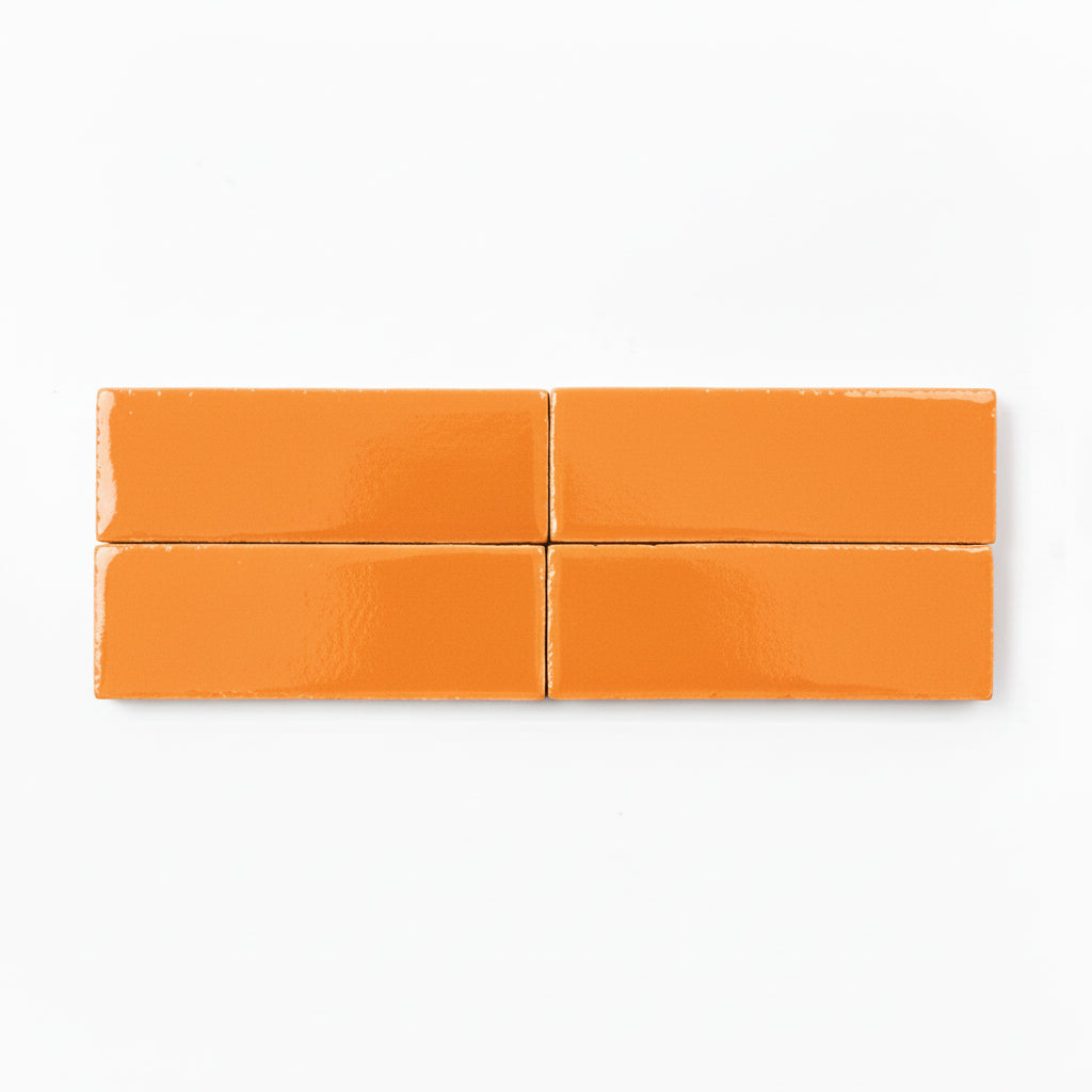Saffron 2x6 Orange Zellige Tile
