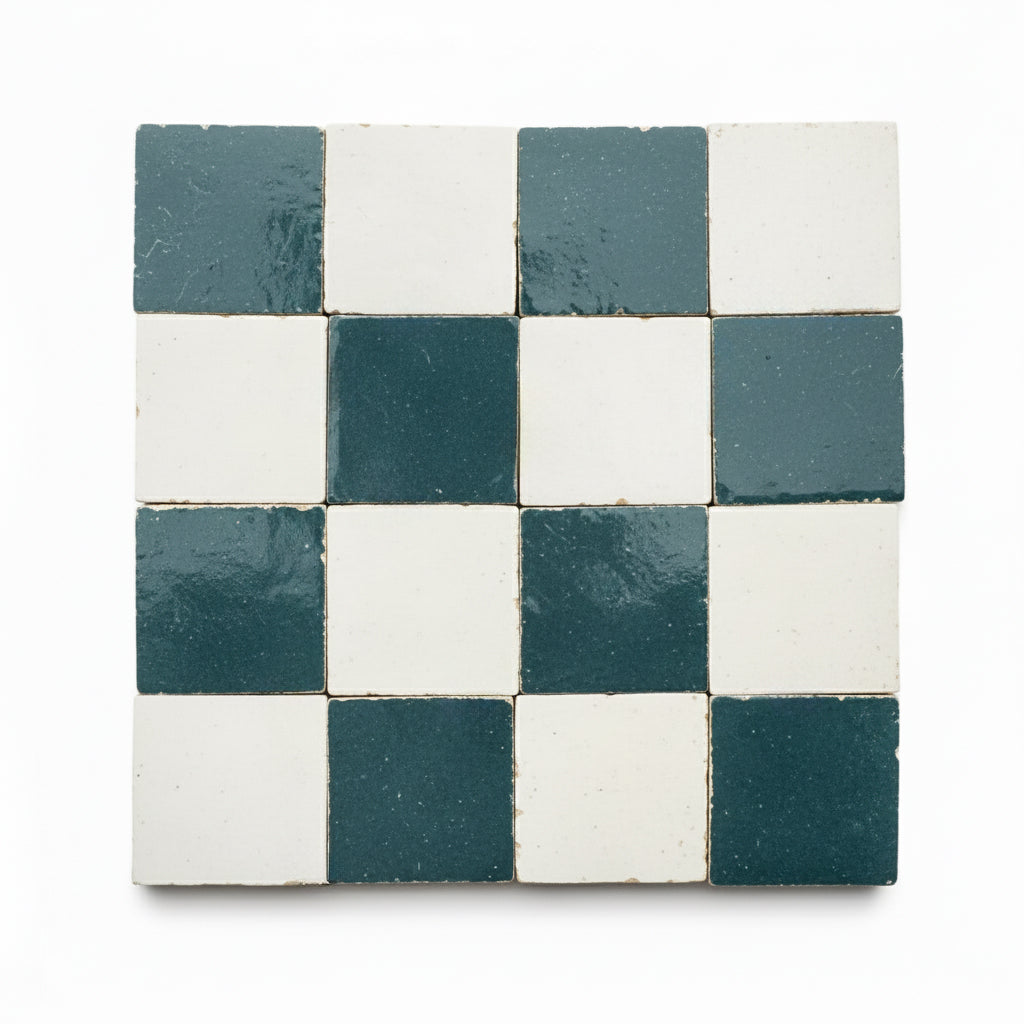 Tissam 2×2 Checkerboard Zellige Tile