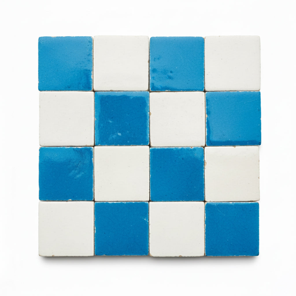 WAD Checkerboard 2×2 Zellige Tile